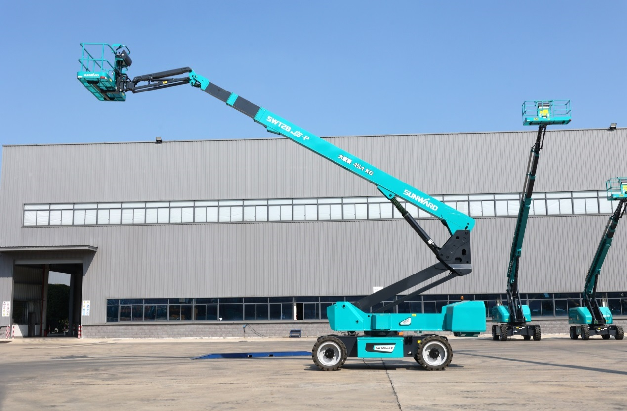 高可靠、高安全、高性能!山河智能新一代P系列电动臂式高空作业平台成功下线