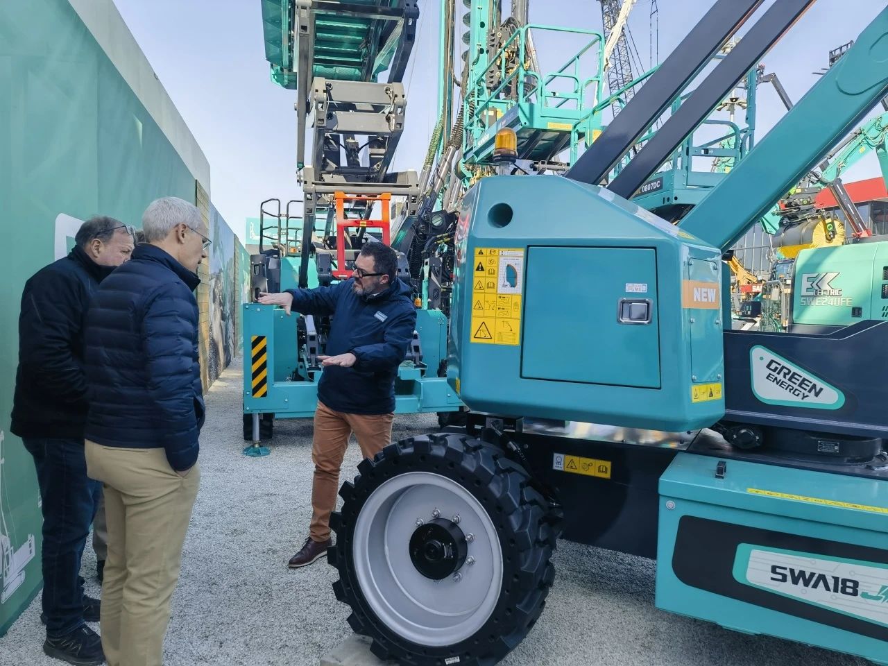 山河智能高空机械闪耀Bauma 2025! 新能源技术与创新产品获全球瞩目