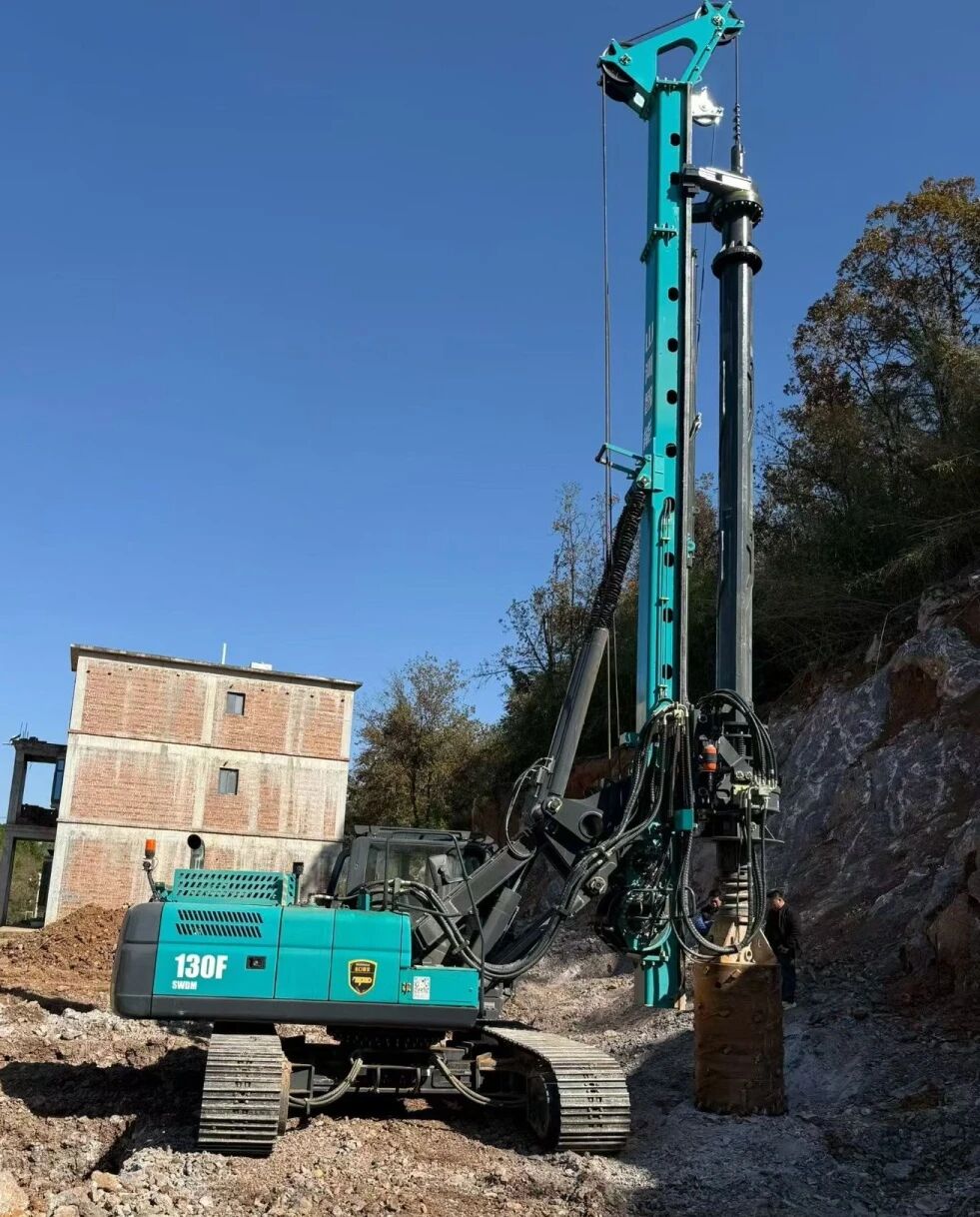 从国家重点工程到乡村安居建设,山河智能旋挖钻机实现跨场景担当