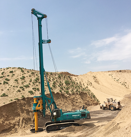 不用洪荒之力，山河智能22F旋挖小钢炮能行