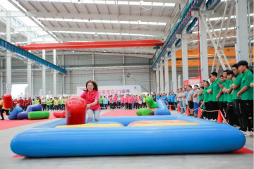 山河智能举办21周年庆祝表彰会暨趣味运动会