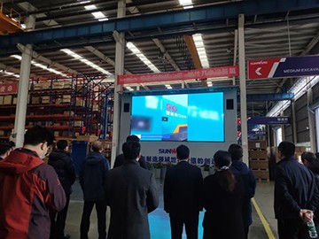 中石化长岭炼化公司调研山河智能