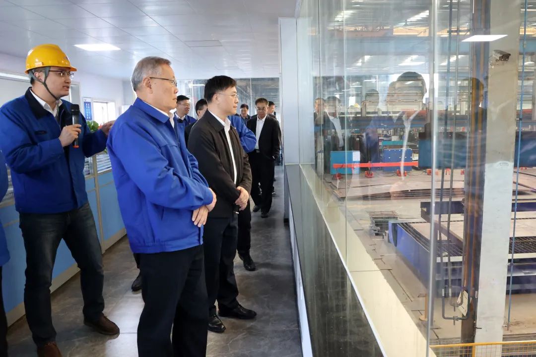 广州工控总经理景广军调研山河智能