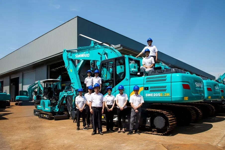 你好 2022！再见 2021！我与山河智能共成长