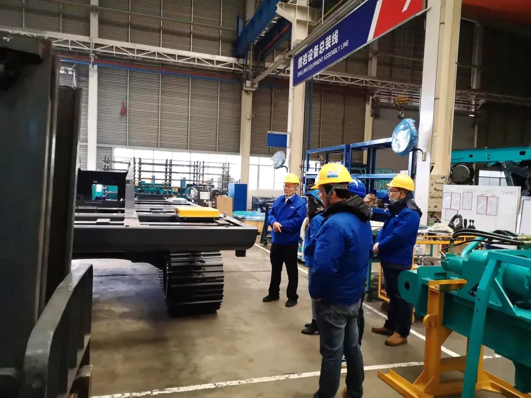 立春首日，山河智能凿岩设备率先开工