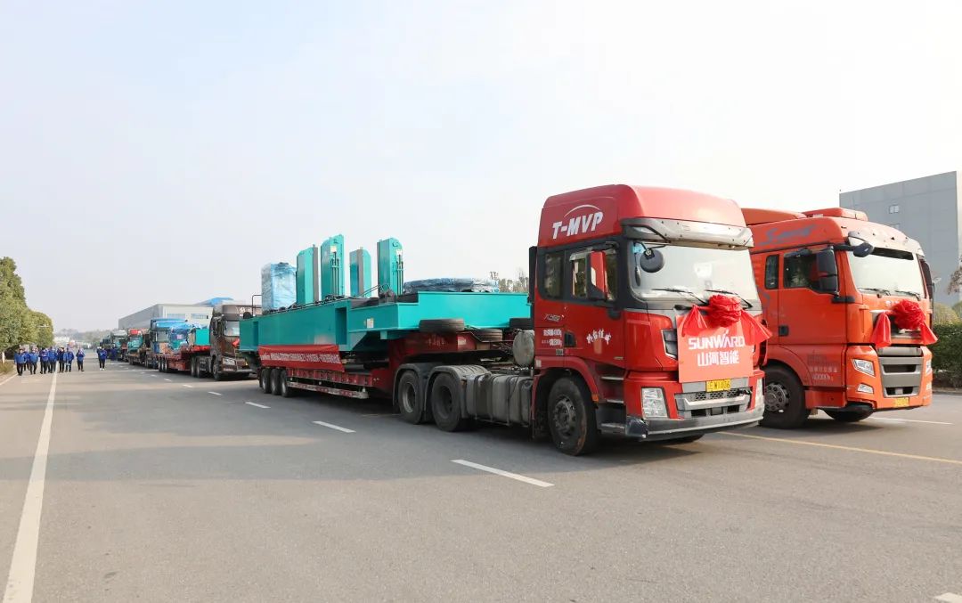 喜迎龙抬头！山河智能大吨位PDP工法引孔式静力压桩机出征哥伦比亚