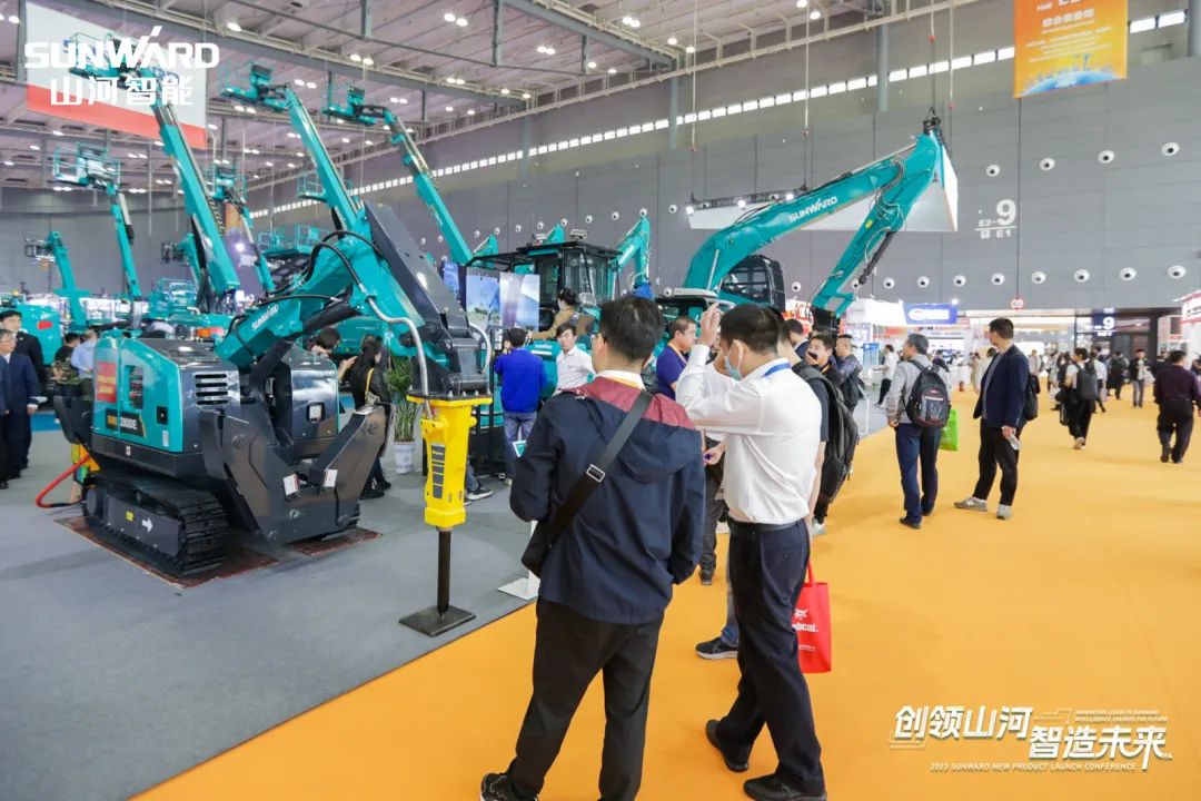 闪耀2023 CICEE！看山河智能“明星产品”有多“炫”